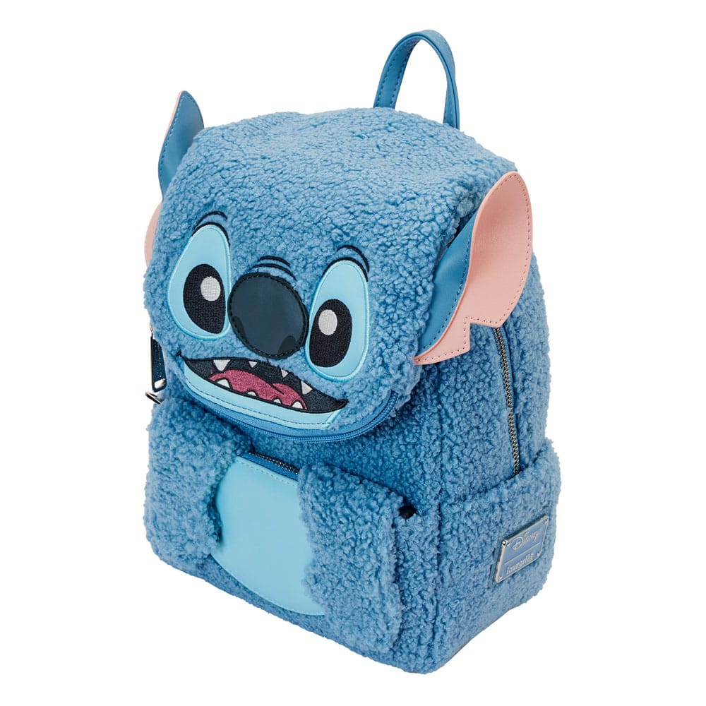 Disney by Loungefly Rucksack Stitch Plush Pocket - Versand: 7 Tage nach Bestellung