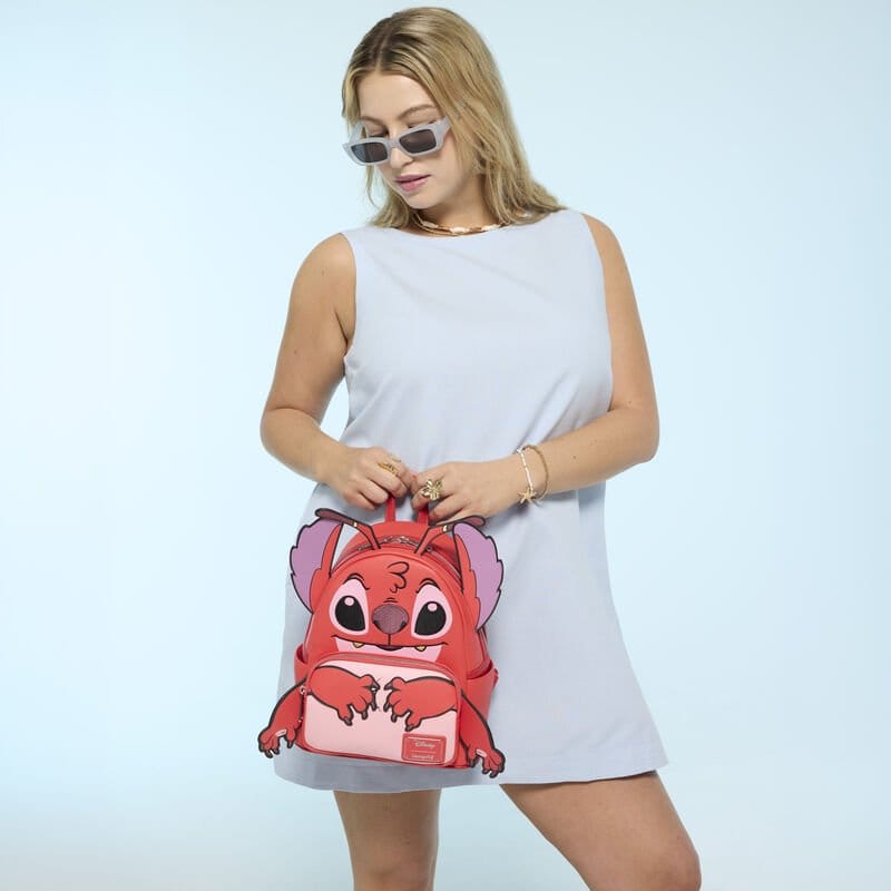 Lilo & Stitch by Loungefly Micro Rucksack Stitch, Angel, & Leroy - Versand: 7 Tage nach Bestellung
