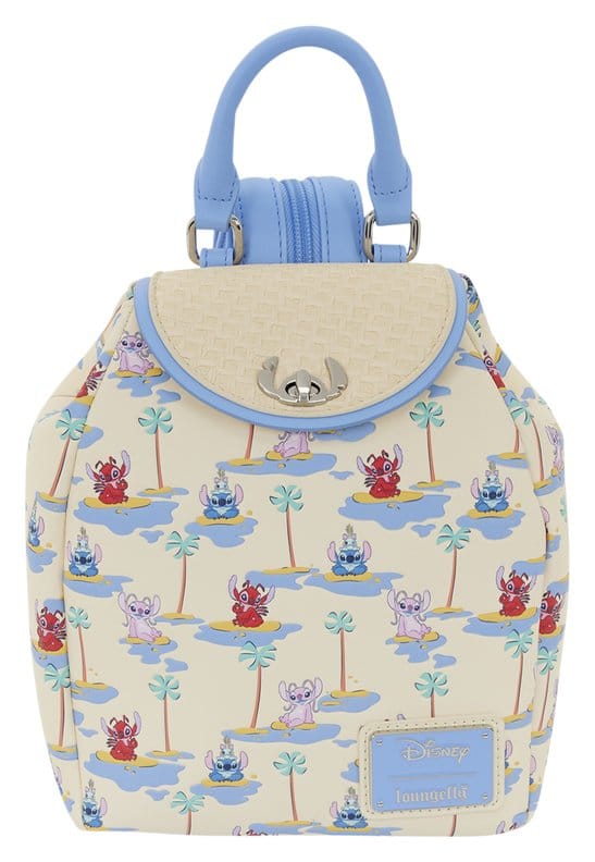 Lilo & Stitch by Loungefly Micro Rucksack Stitch, Angel, & Leroy - Versand: 7 Tage nach Bestellung
