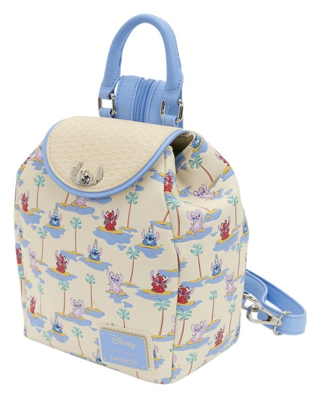 Lilo & Stitch by Loungefly Micro Rucksack Stitch, Angel, & Leroy - Versand: 7 Tage nach Bestellung