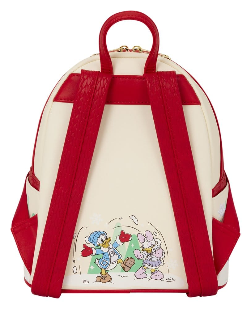 Mickey & Friends by Loungefly Mini Rucksack mit Haarband Halterung Ice Skating - Preorder - ETA: 28.12.2026