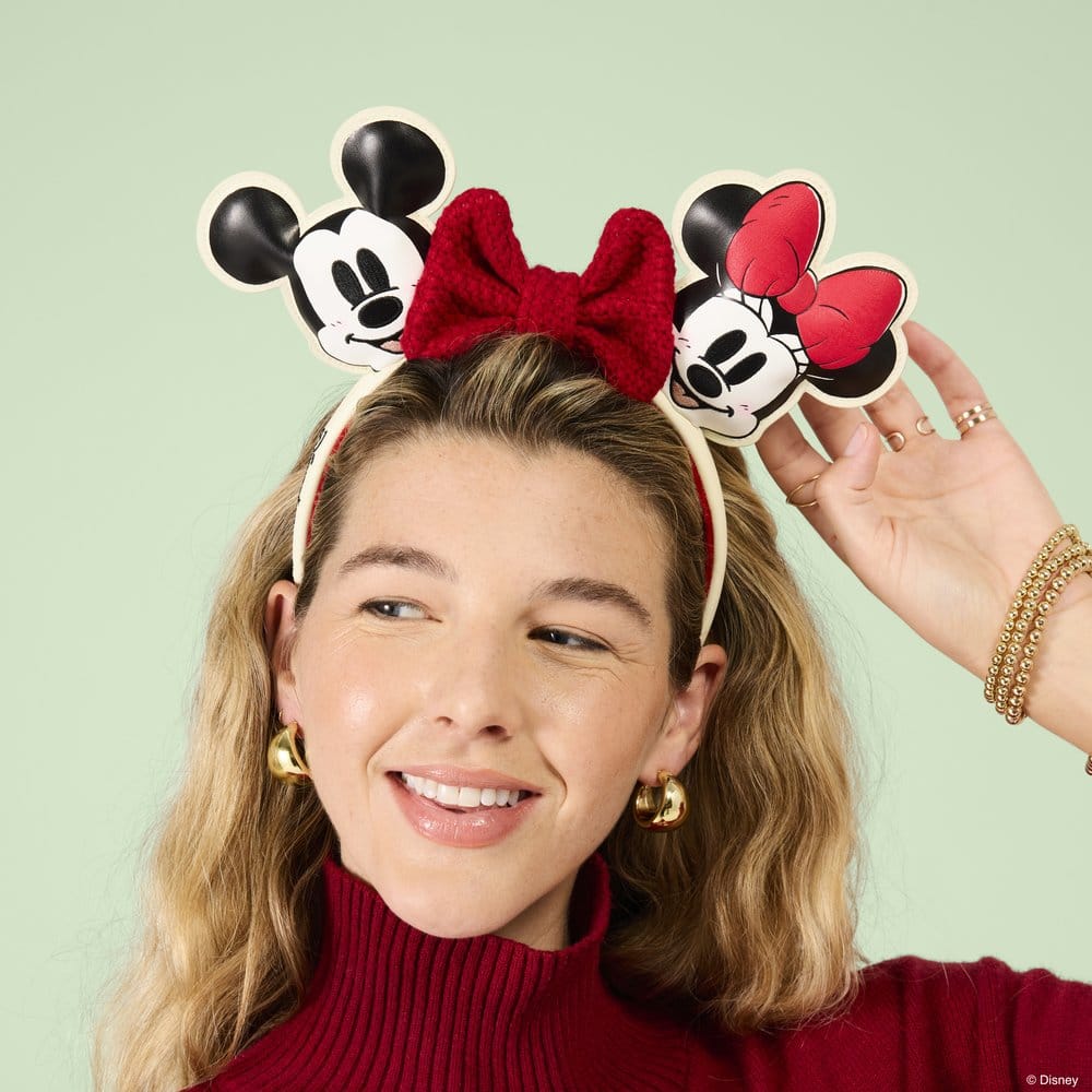 Mickey & Minnie by Loungefly Haarreif Knit Bow - Preorder - ETA: 20.10.2026