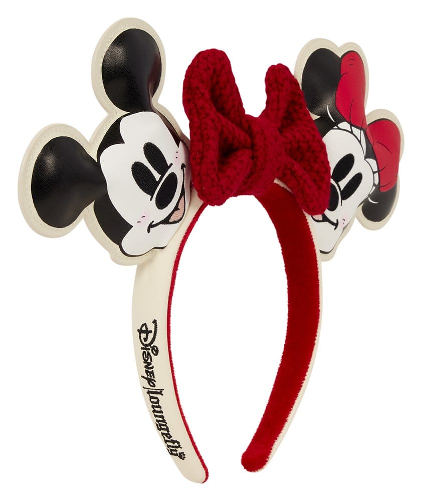Mickey & Minnie by Loungefly Haarreif Knit Bow - Preorder - ETA: 20.10.2026