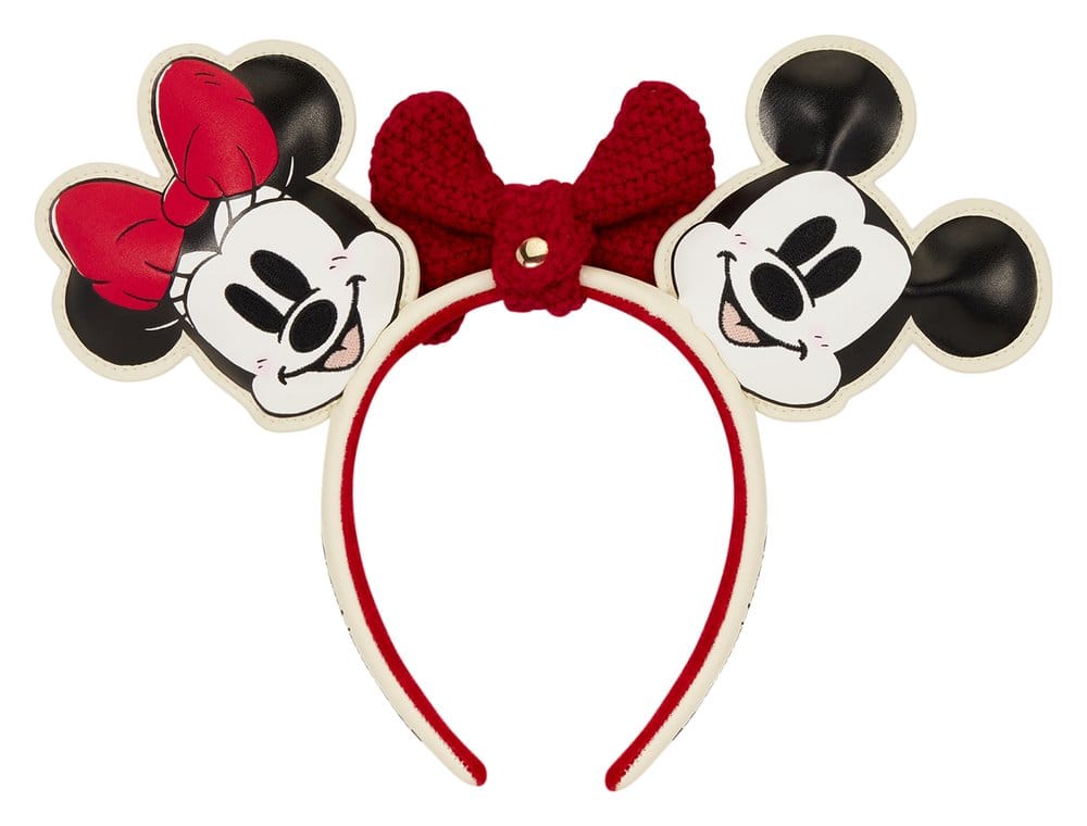 Mickey & Minnie by Loungefly Haarreif Knit Bow - Preorder - ETA: 20.10.2026
