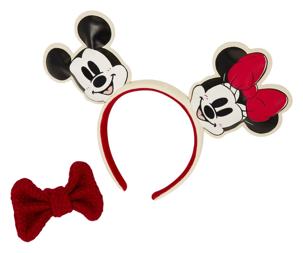 Mickey & Minnie by Loungefly Haarreif Knit Bow - Preorder - ETA: 20.10.2026
