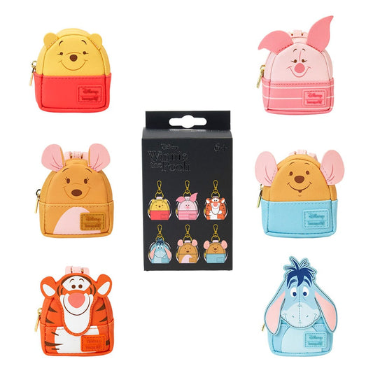 Disney: Winnie The Pooh Taschenanhänger Mystery Box Display (15) - Preorder - ETA: 08.11.2026