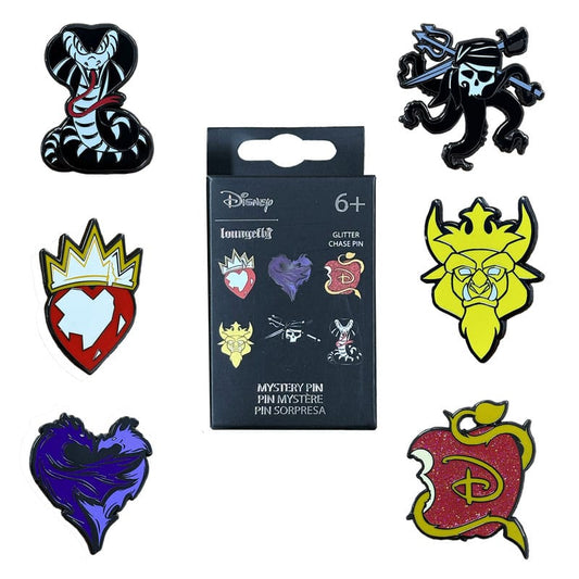 Disney by Loungefly Ansteck-Pins Blind Box Descendants (12) - Versand: 5-7 Tage nach Bestellung