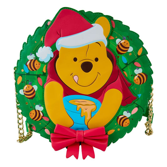 Disney by Loungefly Umhängetasche Winnie the Pooh Stuck in Wreath - Versand: 5-7 Tage nach Bestellung
