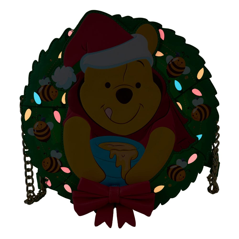 Disney by Loungefly Umhängetasche Winnie the Pooh Stuck in Wreath - Versand: 5-7 Tage nach Bestellung