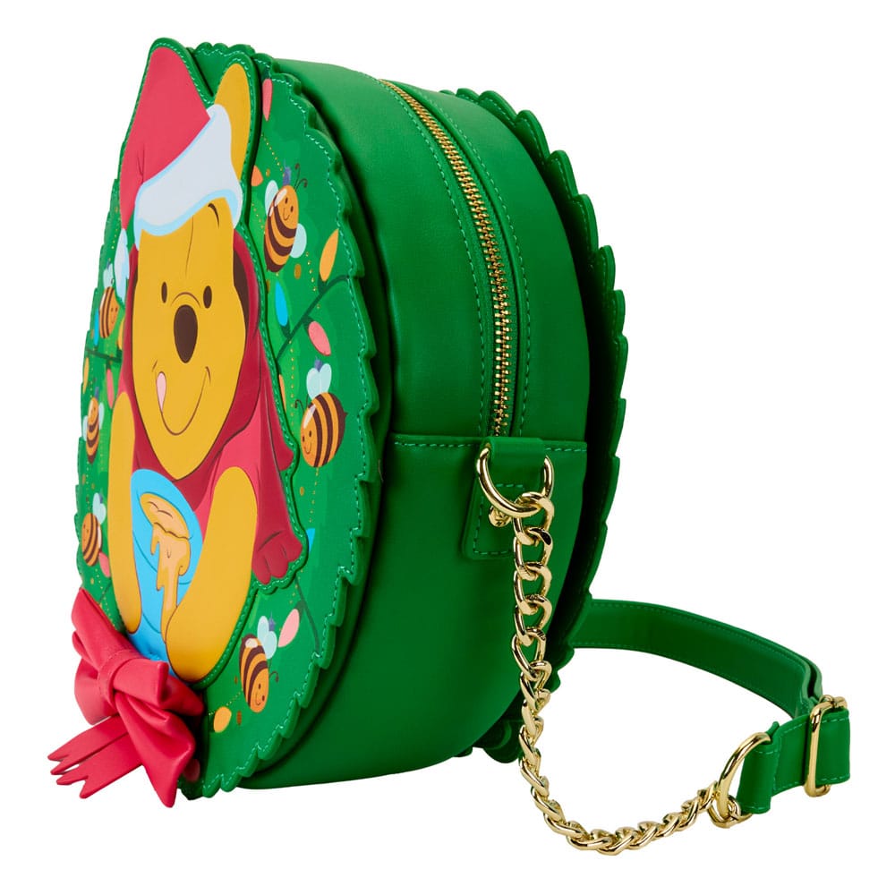 Disney by Loungefly Umhängetasche Winnie the Pooh Stuck in Wreath - Versand: 5-7 Tage nach Bestellung