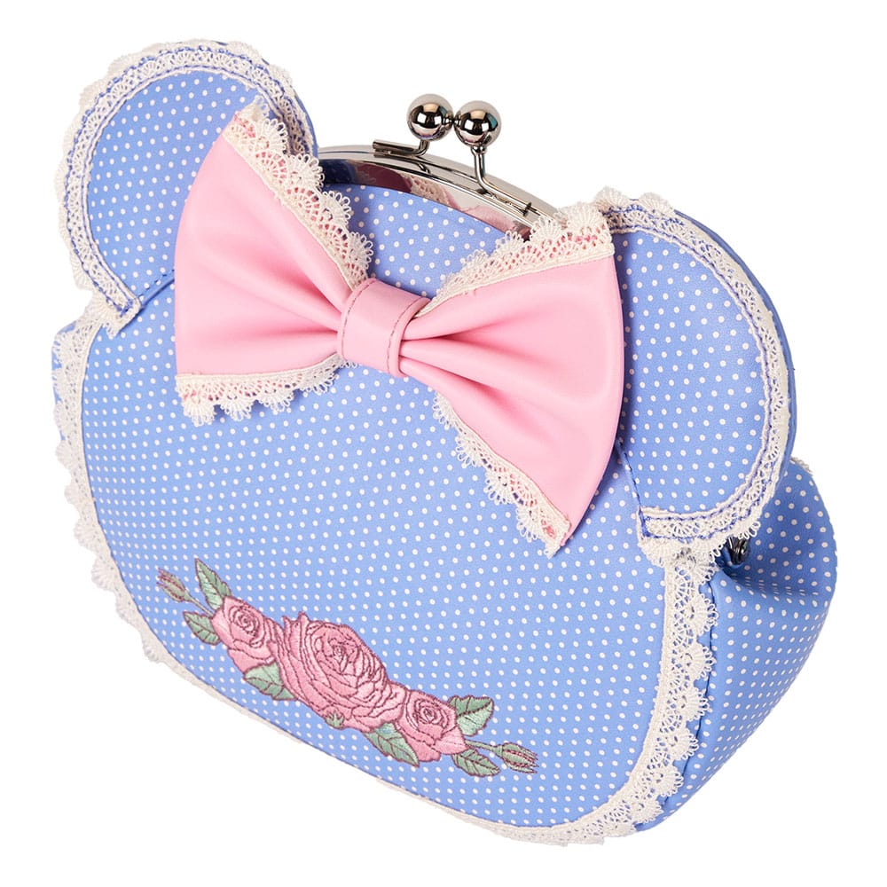 Disney by Loungefly Umhängetasche Minnie Floral and Lace Kisslock - Versand: 5-7 Tage nach Bestellung