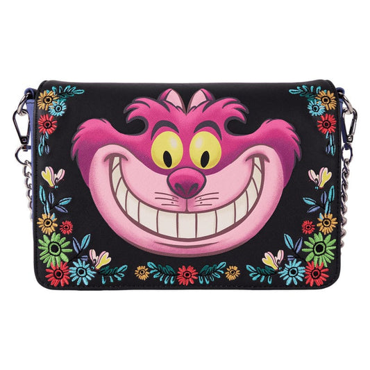 Disney by Loungefly Umhängetasche Alice in Wonderland Cheshire Cat - Versand: 5-7 Tage nach Bestellung