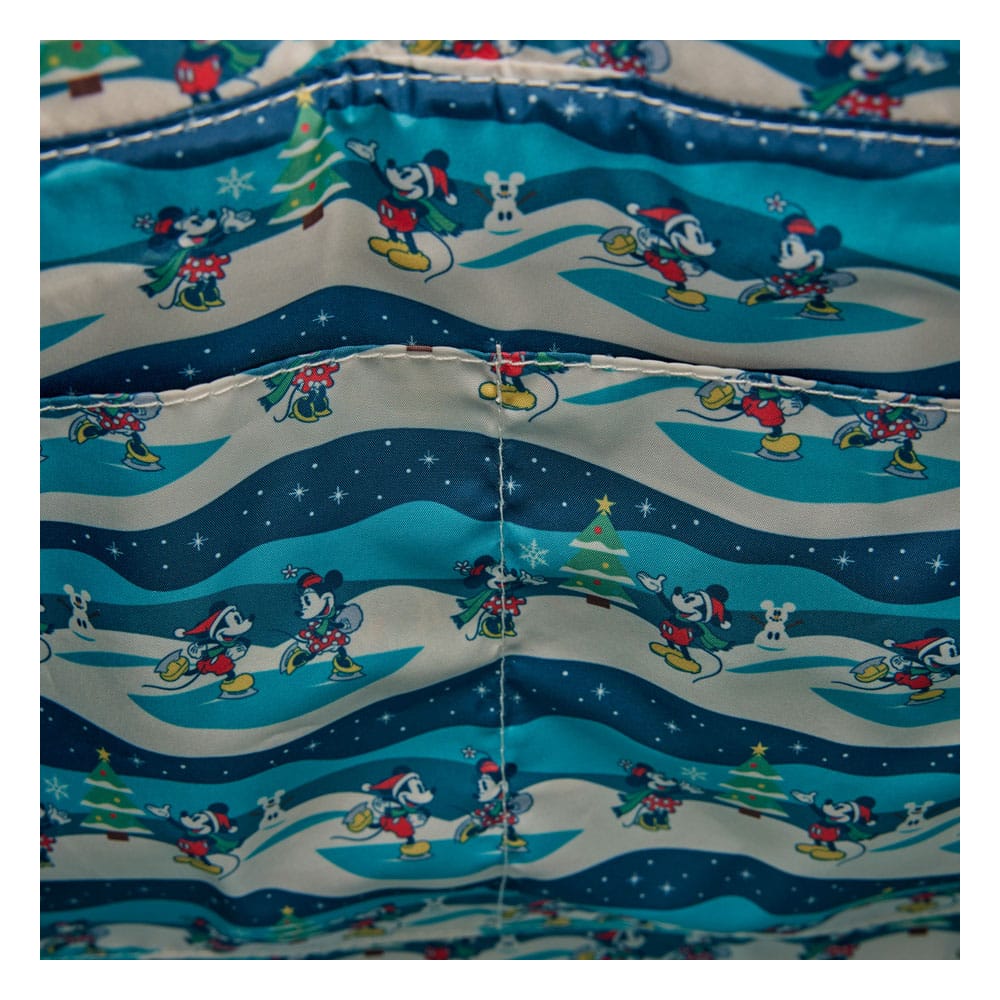 Disney by Loungefly Tragetasche Mickey and Minnie Holiday - Versand: 5-7 Tage nach Bestellung