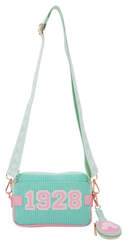 Disney by Loungefly Sling Brusttasche / Umhängetasche mit Geldbeutel Mickey & Friends Tennis - Versand: 7 Tage nach Bestellung