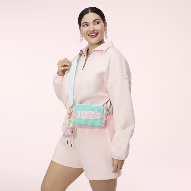 Disney by Loungefly Sling Brusttasche / Umhängetasche mit Geldbeutel Mickey & Friends Tennis - Versand: 7 Tage nach Bestellung