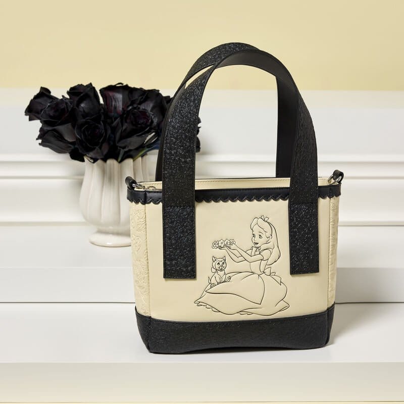 Alice in Wonderland Mini Tote Crossbody Bag - Versand: 7 Tage nach Bestellung