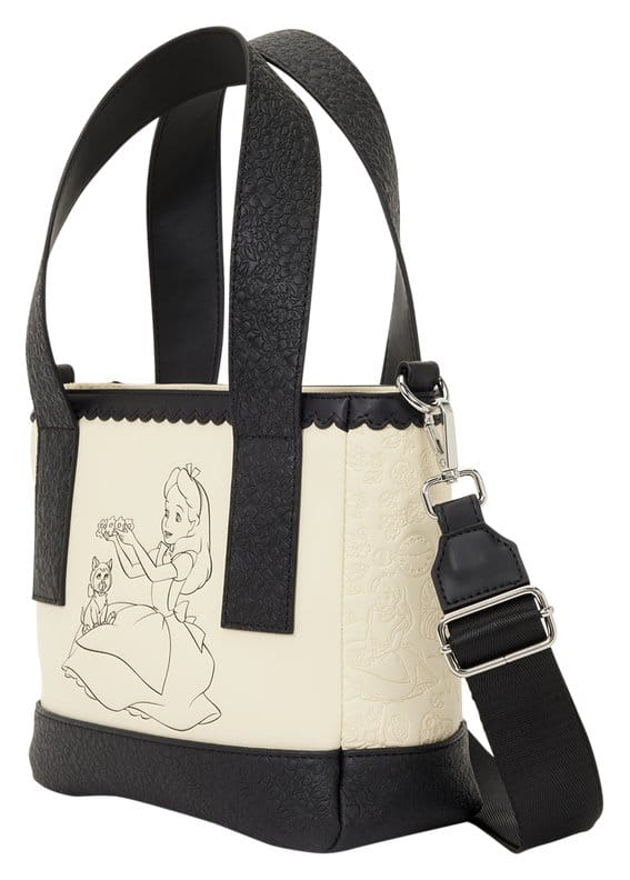 Alice in Wonderland Mini Tote Crossbody Bag - Versand: 7 Tage nach Bestellung