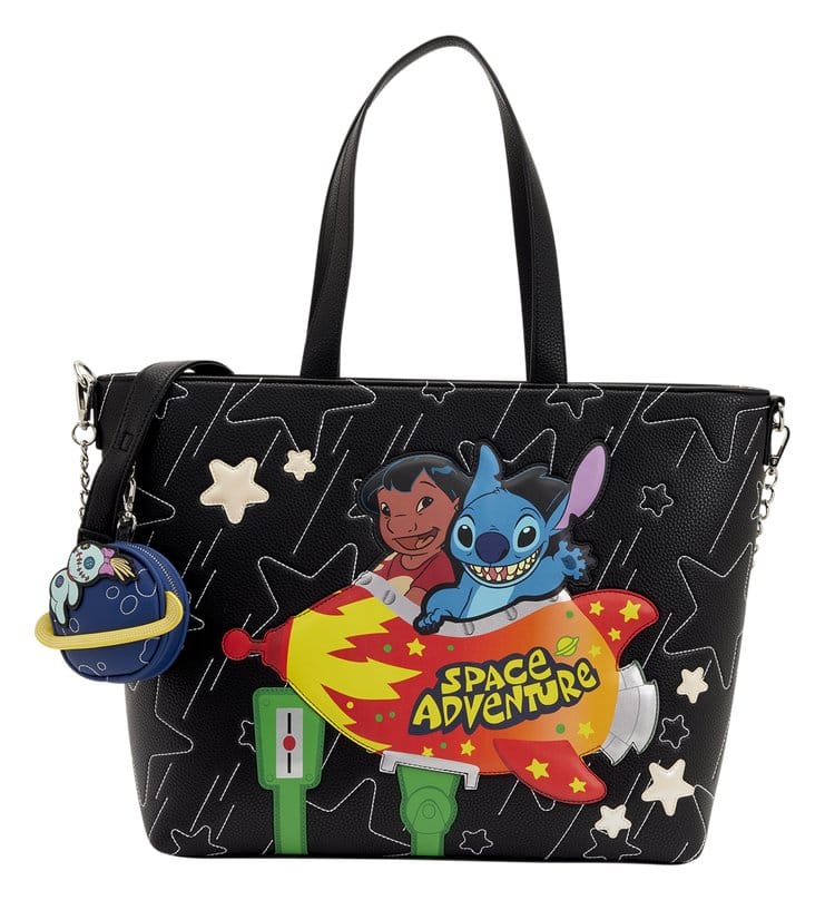 Lilo & Stitch by Loungefly Tragetasche Space Adventure - Versand: 7 Tage nach Bestellung