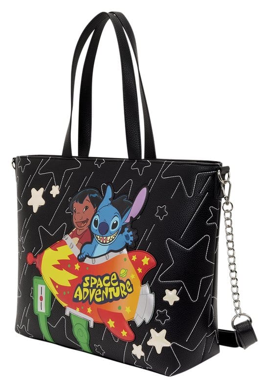 Lilo & Stitch by Loungefly Tragetasche Space Adventure - Versand: 7 Tage nach Bestellung