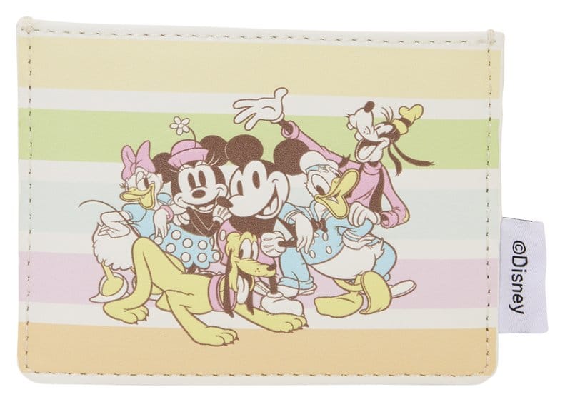 Disney by Loungefly Karten-Etui Mickey and Friends Rainbow Stripes - Versand: 7 Tage nach Bestellung