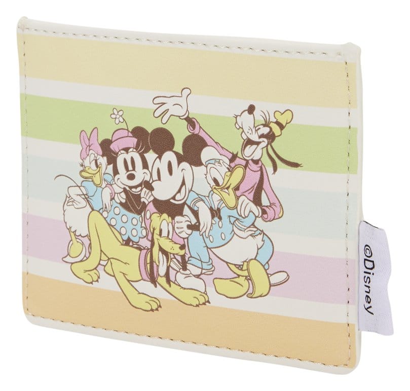 Disney by Loungefly Karten-Etui Mickey and Friends Rainbow Stripes - Versand: 7 Tage nach Bestellung
