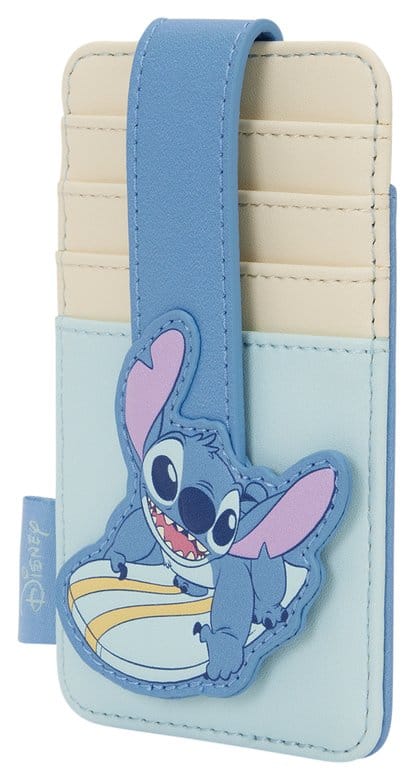 Disney by Loungefly Karten-Etui Lilo & Stitch Animal Friends Surfing - Versand: 7 Tage nach Bestellung
