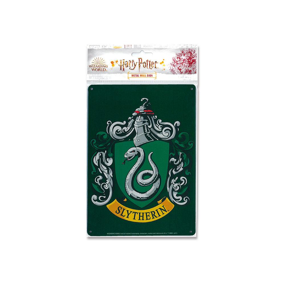 Harry Potter Blechschild Slytherin 15 x 21 cm - Versand: 5-7 Tage nach Bestellung