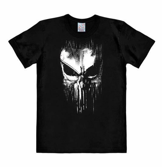 Marvel Easy Fit T-Shirt Punisher - Striped Skull Größe XL - Versand: 7 Tage nach Bestellung