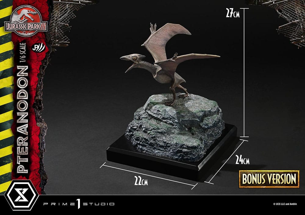 Jurassic Park III Legacy Museum Collection Statue 1/6 Pteranodon Bonus Version 68 cm - Preorder - ETA: 25.04.2026