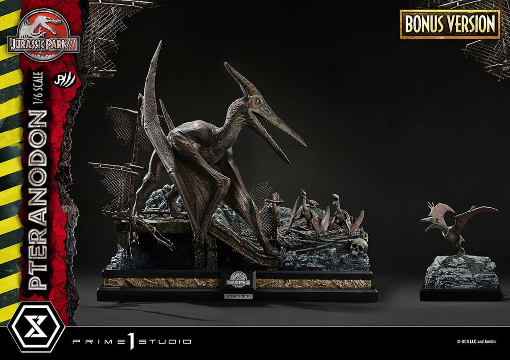 Jurassic Park III Legacy Museum Collection Statue 1/6 Pteranodon Bonus Version 68 cm - Preorder - ETA: 25.04.2026