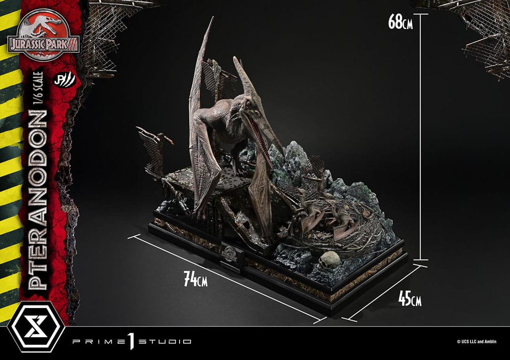 Jurassic Park III Legacy Museum Collection Statue 1/6 Pteranodon Bonus Version 68 cm - Preorder - ETA: 25.04.2026