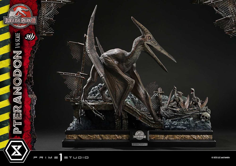 Jurassic Park III Legacy Museum Collection Statue 1/6 Pteranodon Bonus Version 68 cm - Preorder - ETA: 25.04.2026