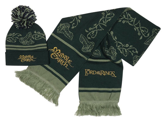 Herr der Ringe Beanie & Schal Set - Versand: 7 Tage nach Bestellung