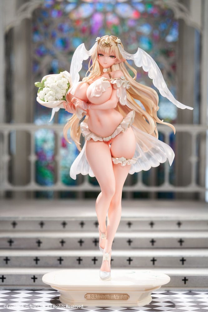 Original Character PVC Statue 1/5.5 Wife Erof Illustrated by Sora Nani Iro 32 cm - Versand: 5-7 Tage nach Bestellung