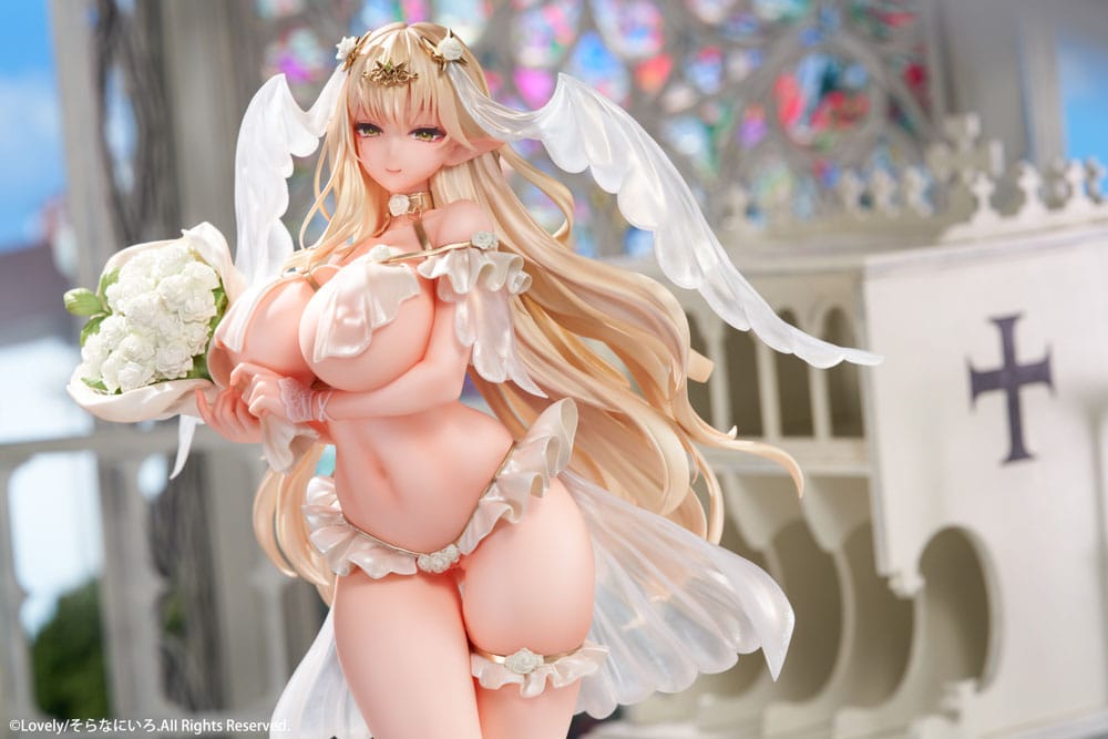 Original Character PVC Statue 1/5.5 Wife Erof Illustrated by Sora Nani Iro 32 cm - Versand: 5-7 Tage nach Bestellung