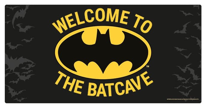 Batman Blechschild Welcome to the Batcave 60x30 cm - Versand: 7 Tage nach Bestellung