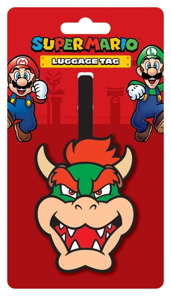 Super Mario Kofferanhänger (Bowser) - Versand: 7 Tage nach Bestellung