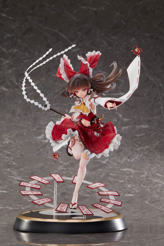 Touhou Project PVC Statue 1/6 Eternal Shrine Maiden Reimu Hakurei Deluxe Edition 30 cm  - Versand: 7 Tage nach Bestellung