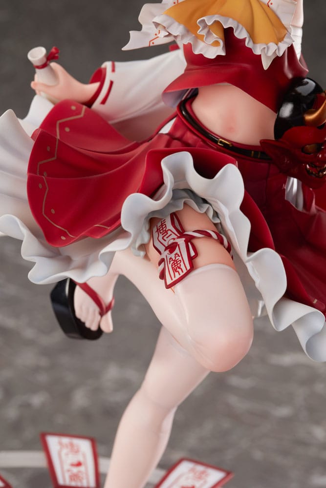 Touhou Project PVC Statue 1/6 Eternal Shrine Maiden Reimu Hakurei Deluxe Edition 30 cm  - Versand: 7 Tage nach Bestellung