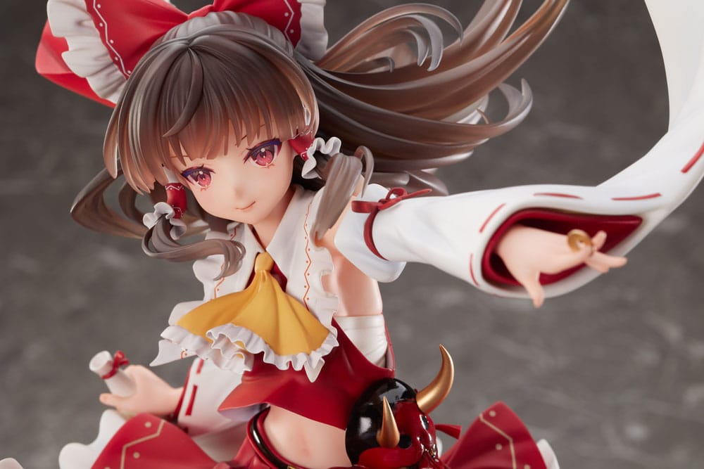 Touhou Project PVC Statue 1/6 Eternal Shrine Maiden Reimu Hakurei Deluxe Edition 30 cm  - Versand: 7 Tage nach Bestellung
