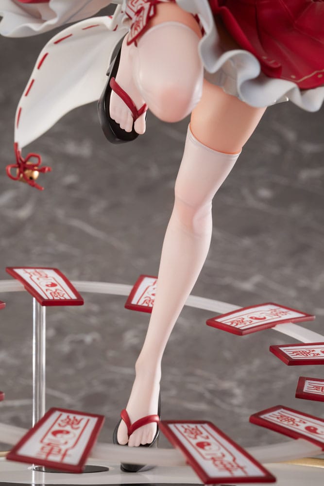 Touhou Project PVC Statue 1/6 Eternal Shrine Maiden Reimu Hakurei Deluxe Edition 30 cm  - Versand: 7 Tage nach Bestellung