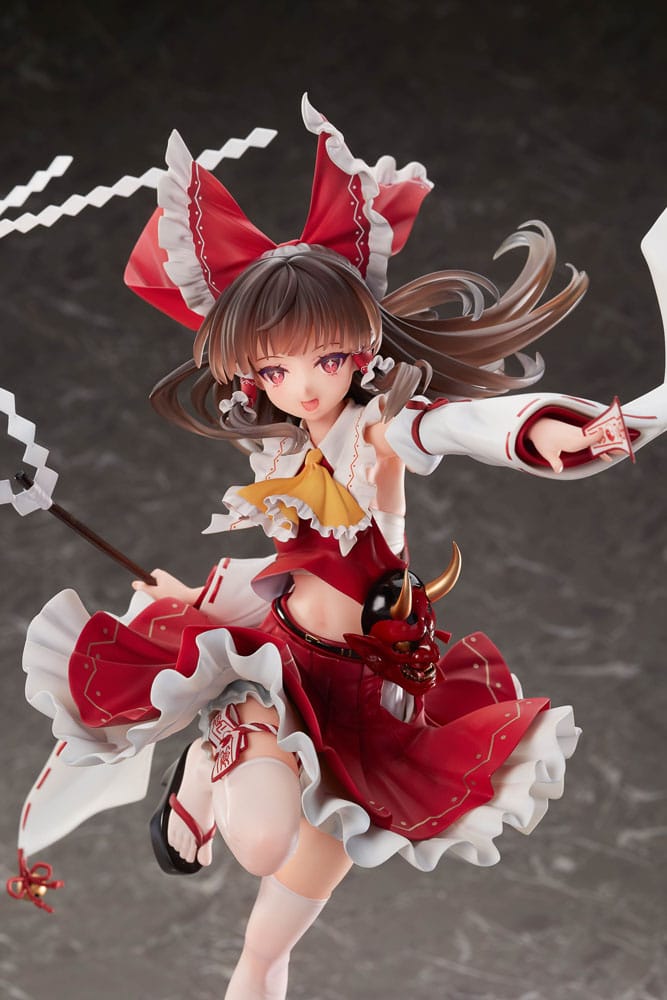 Touhou Project PVC Statue 1/6 Eternal Shrine Maiden Reimu Hakurei Deluxe Edition 30 cm  - Versand: 7 Tage nach Bestellung