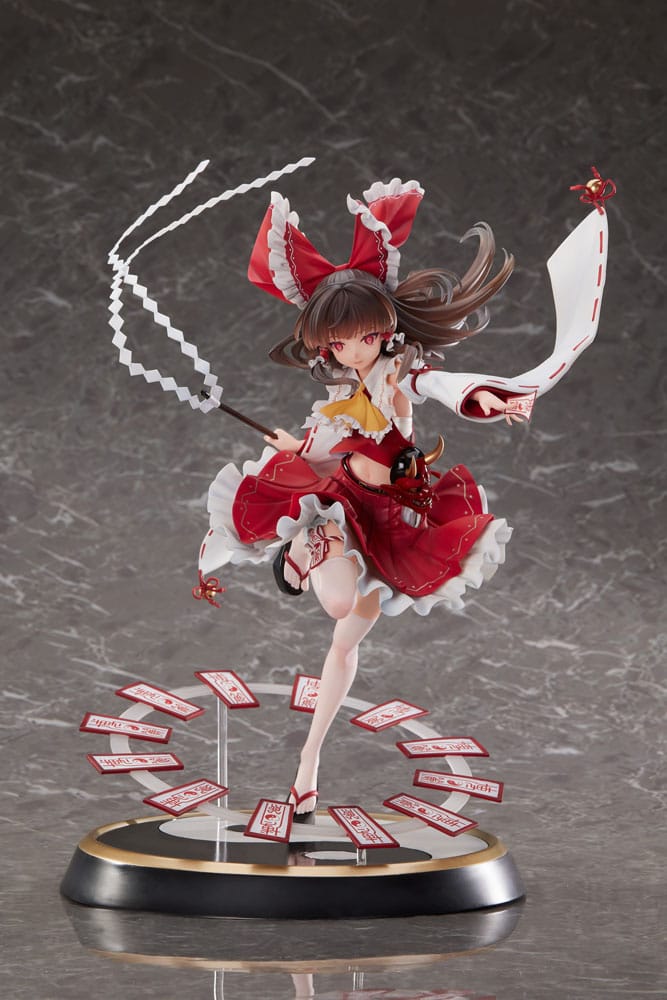 Touhou Project PVC Statue 1/6 Eternal Shrine Maiden Reimu Hakurei Deluxe Edition 30 cm  - Versand: 7 Tage nach Bestellung