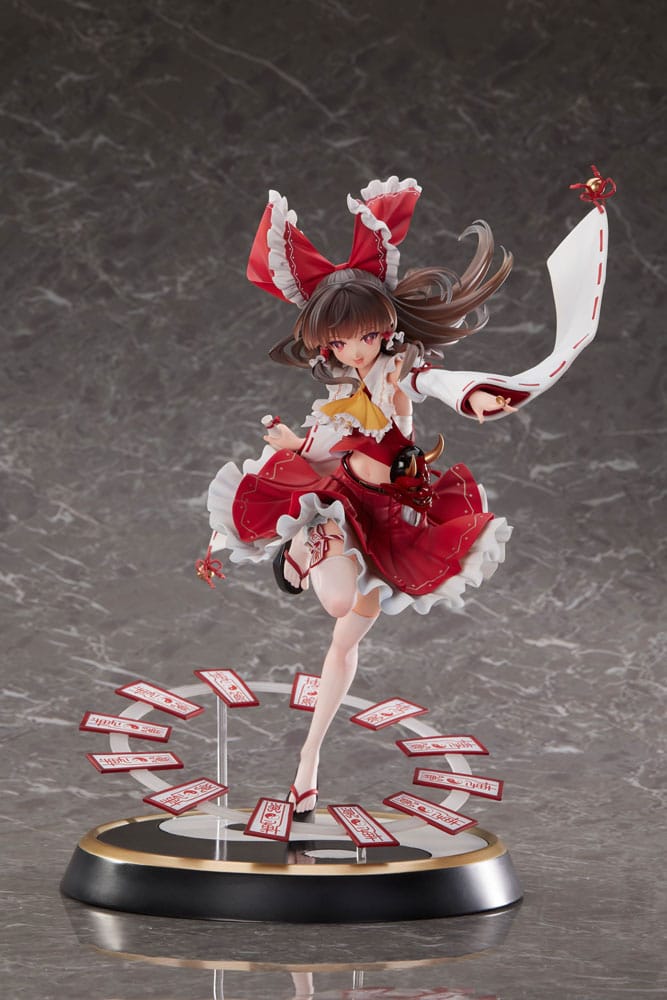 Touhou Project PVC Statue 1/6 Eternal Shrine Maiden Reimu Hakurei Deluxe Edition 30 cm  - Versand: 7 Tage nach Bestellung