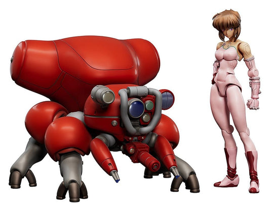 Ghost in the Shell PLAMAX minimum factory Plastic Model Kit Motoko Kusanagi mit Fuchikoma 8 cm - Preorder - ETA: 24.12.2026