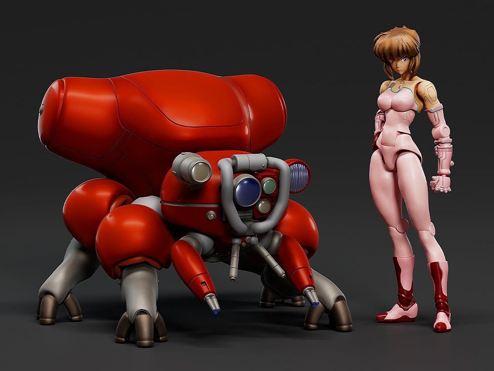 Ghost in the Shell PLAMAX minimum factory Plastic Model Kit Motoko Kusanagi mit Fuchikoma 8 cm - Preorder - ETA: 24.12.2026