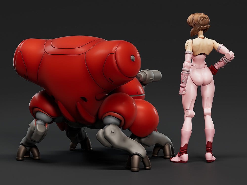 Ghost in the Shell PLAMAX minimum factory Plastic Model Kit Motoko Kusanagi mit Fuchikoma 8 cm - Preorder - ETA: 24.12.2026