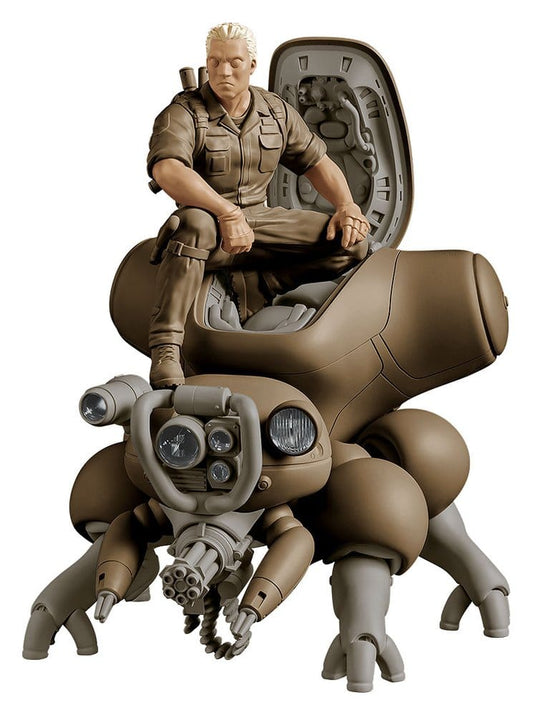 Ghost in the Shell PLAMAX minimum factory Plastic Model Kit Batou mit Fuchikoma 8 cm - Preorder - ETA: 24.12.2026