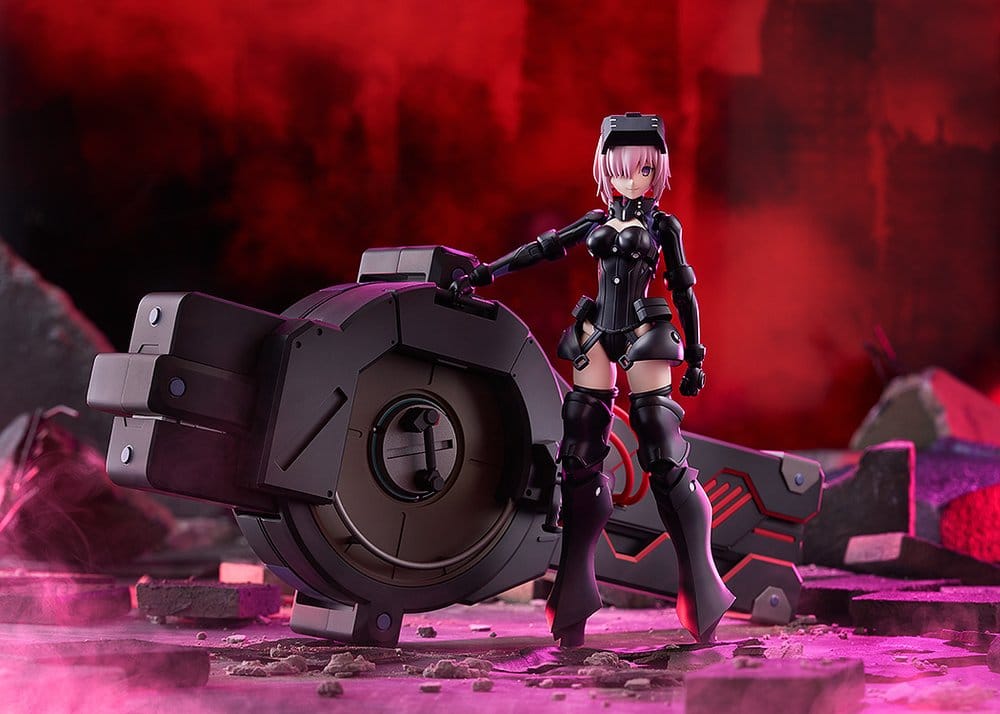 Fate/Grand Order Plamatea Plastic Model Kit Shielder/Mash Kyrielight (Ortinax) Black Barrel Edition 17 cm - Preorder - ETA: 25.06.2027