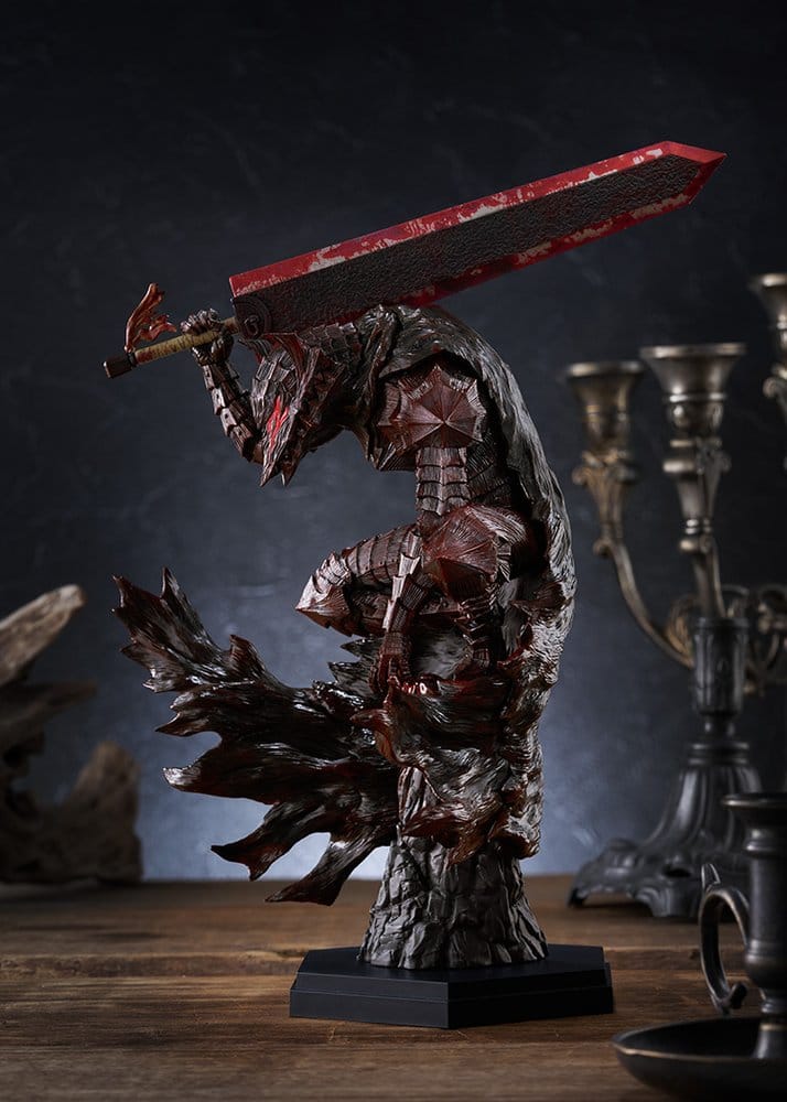 Berserk Pop Up Parade PVC Figur Guts (Berserker Armor): Bloody Paint Ver. L Size 28 cm - Preorder - ETA: 23.07.2027